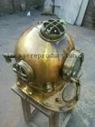 Boston Brass Antique Scuba Deep Diving Helmet Mark V Us Navy Divers Vintage