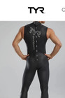 Tyr Men s Hurricane   Cat 1 Wetsuit Sleeveless Triathlon - Xl