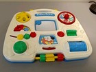 Vintage Fisher Price Crib Activity Center Busy Box Baby Learning Toy  1175- 1993