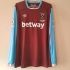 West Ham United Home Football Shirt Jersey Umbro 2016 2017 Size Xx Dimitri Payet