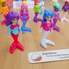 Mermaid Figurine Play Set  1 3  Miniatures 12 Pieces Decor Collectibles Ornament