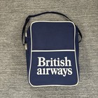 British Airways Travel Bag Carry On Royal Jubilee Rare Tote Delmore Vintage 70s