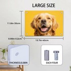 24 Pack 11 8 X 15 7in Rectanglesublimation Blank Personalized Glass Photo Frame