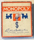 Vintage 1937 Monopoly Game - Parker Brothers - Early Patent Ed  - Complete