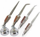 Cross Locking Lock Tweezers Self Closing Jewelry Soldering Craft Repair     