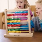 Melissa   Doug Abacus - Classic Wooden Educational Counting Toy With 100 Beads
