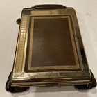 Bates Listfinder Cavalier Model Phone   Address Book Brown No Paper Vintage