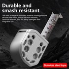 Tape Measure - 25 Ft Stainless Steel Measuring With Double-sided Scale