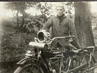 Antique Indian Motorcycles Original Photograph  C 1900  Rare