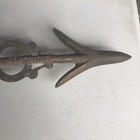      1910s Embossed Kretzer St  Louis   Bronze Lightning Rod Arrow   Farm Ball