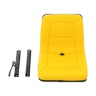 Modern Compact Universal Tractor Seat Yellow Mower Seat 220 46lbs For Tractors