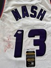 Steve Nash Signed Phoenix Suns Jersey Jsa Coa  13 Nba Hall Of Fame Authentic M n