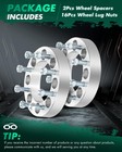 4pcs Wheel Spacers 1 5in For Chevy Avalanche For Nissan For Ram 2500 For Hummer