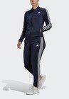 Adidas Women Essentials 3-stripes Track Suit Hm1914 Legend Ink Blue M