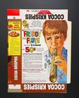 Vintage 1970 Kellogg   s Cocoa Krispies Hr Pufnstuf Cereal Box Factory Flat Krofft