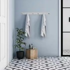 Coat Rack Wall Mount 6 Brushed Nickel Coat Hooks Wall Mount Stainless Steel 1   