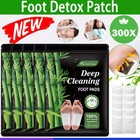 10-300pc Detox Foot Patches Pads Body Toxins Feet Slimming Deep Cleansing Herbal