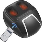 Shiatsu Home Foot Massager Calf leg Massage Machine Rolling Kneading Remote Cont
