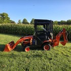 Cab Enclosure  hardtop - Hinged Doors  For Kubota Bx23s With Backhoe