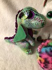 Lot Of 5 Ty Beanie Boos All New With Tags Cinder Dotty Fudge Snowfall Lainey