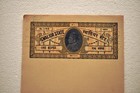 Vintage India Fiscal Gwalior Princely State 8 As King Stamp Paper Revenue Cour 3