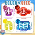 4pcs Squishy Sensory Fidget Toys For Kids stress Anxiety Relief Toys For Calm