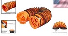 12  X 16ft Pvc Duct Hose  Flame Retardant  Adjustable Rope  Easy Storage