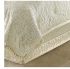 J Queen Ivory Marquis Bed Skirt King Satin Printed Luxury Designer Bedding