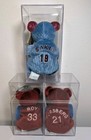 3 Salvinos Bammers Beanie Babies Plush Bears Nhl Colorado Avalanche Roy Sakic