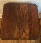 Antique English Barley Twist Oak Parlor Accent Plant Stand Side Table  26 75 