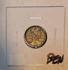 Love Token  1883 Seated Liberty Dime Letter N With Nice Full Liberty On Front