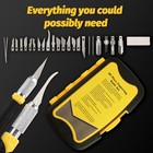 30pcs Precision Craft Knife Set Cutting Tools For Leather Woodwork Scrapbooking