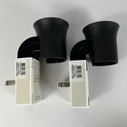 Bath   Body Works Black Flare Wallflowers Fragrance Plug-in Diffuser - Pack Of 2