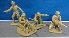Classic Toy Soldiers Wwii German Infantry  tan  32 Pieces In 1 32 Scale  54mm 