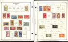 Madagascar Stamp Collection On 45 Scott International Pages 1896-1976 French