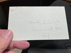 Mendy Rudolph  Nba Referee  Bball Hall Of Fame 2007  Signed Index Card