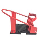 Complete Motorcycle Wheels Chock Transport Bike Stand Trailer Front Tire Lock
