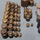 Huge Vintage Ohaus Metric Calibration Weight Lot 100g 20g 10g 5g 2g Balanced Set