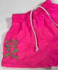 Vintage 90s French Toast Toddler Shorts 3t Neon Pink Nylon Usa Made Surf Zone