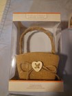 Rustic Wedding Ring Pillow flower Girl Basket  Cake Serving Set  All New In Box