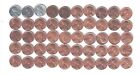 Bu Roll 50 Coins  Of  Lincoln Wheat Cents  Mixed Forties Dates mint Marks 