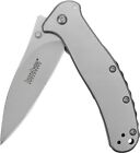 Kershaw Zing Ss Pocketknife  Stainless Steel Blade  Assisted Thumb-stud And
