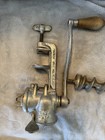 Antique Lf c No 2 New Standard Food Chopper Meat Grinder Hand Crank Usa