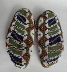 Antique Native American Plains Indian Beaded Moccasins 