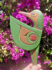 Hummingbird Wood Art Signed Doug Harper Canada B c  Dakeih Nation Carrier Yinka
