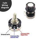 Rv24yn20s B103 10k Ohm Single Turn Carbon Film Rotary Taper Potentiometer Ho