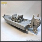 Skeeter Sx230 Center Console Boat Model   Trailer Kit 1-24 Scale Diorama 3dboat