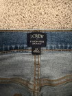 J crew Women   s High Rise Skinny Blue Denim Jeans Button Fly 5-pocket