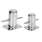 316 Stainless Steel Single Mooring Bitt Heavy Duty Cross Bollard Cleat Marine  