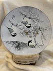 Signed Norman Brumm Black-capped Chickadees Enamel On Copper Plate 8 5   